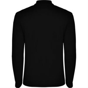 Футболка поло ESTRELLA L/S мужская, ЧЕРНЫЙ 3XL - купить оптом