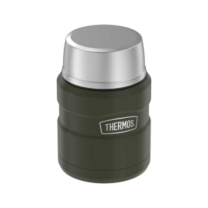 Термос из нерж. стали с ложкой тм THERMOS SK3000 MAG 0,47L, темно-зеленый - купить оптом