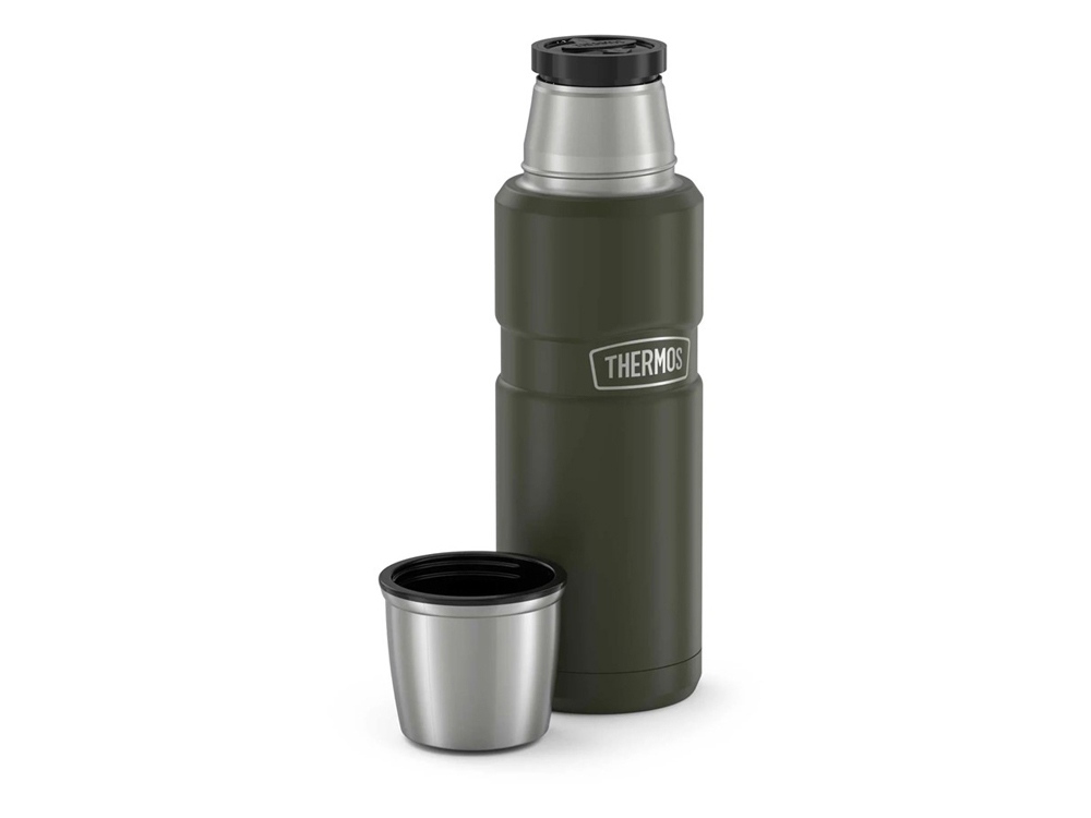 Термос из нерж. стали тм THERMOS SK2000 AG 0,47L, темно-зеленый - купить оптом