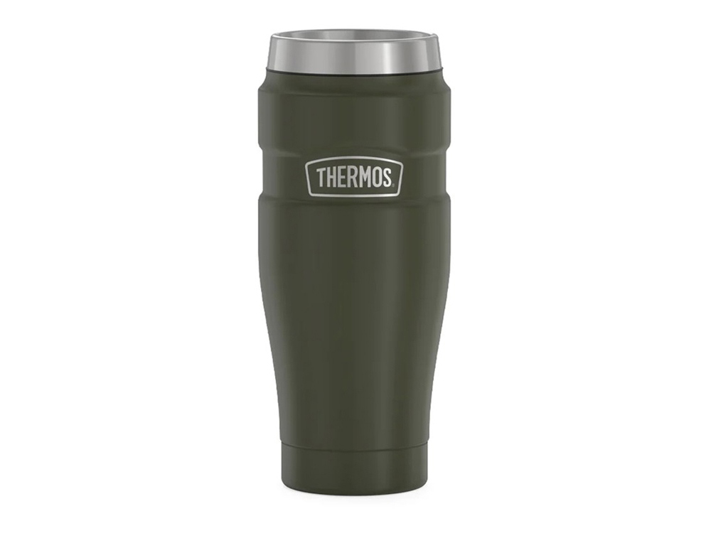 Кружка-термос из нерж. стали тм THERMOS SK1005 AG  0.47L, темно-зеленый - купить оптом