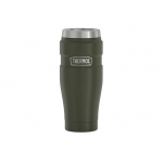 Кружка-термос из нерж. стали тм THERMOS SK1005 AG  0.47L, темно-зеленый, фото 4