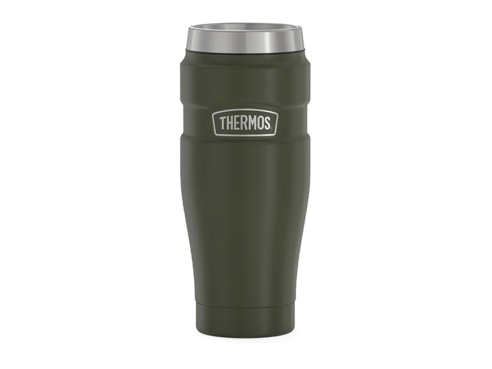 Кружка-термос из нерж. стали тм THERMOS SK1005 AG  0.47L, темно-зеленый - купить оптом