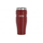 Кружка-термос из нерж. стали тм THERMOS SK1005 RCMB  0.47L, красный, фото 2