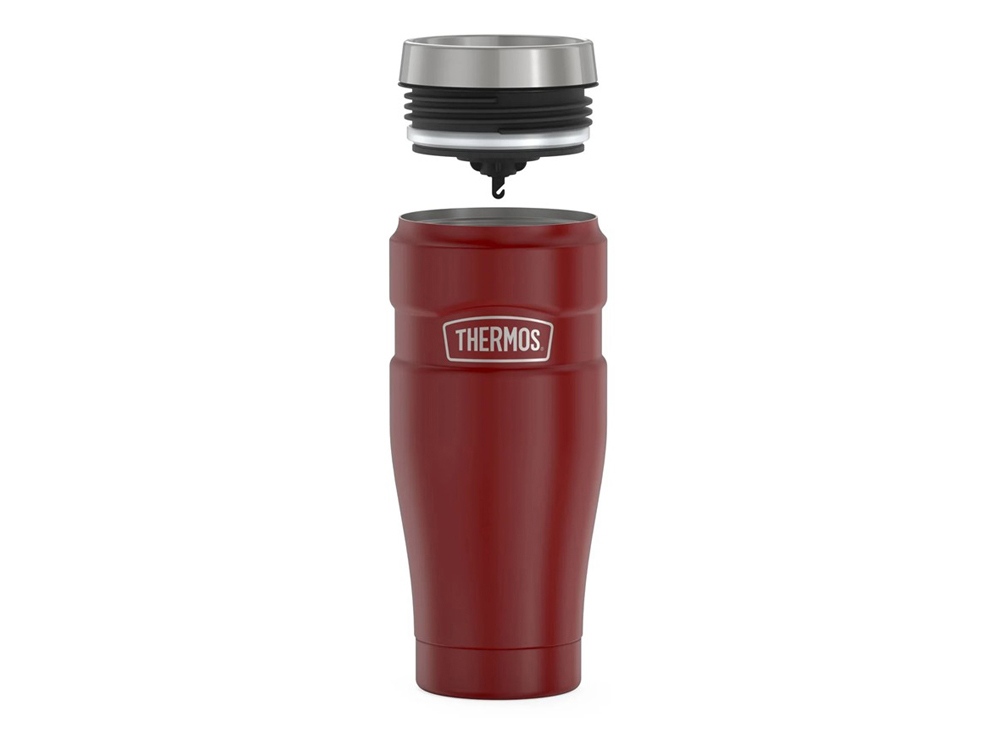 Кружка-термос из нерж. стали тм THERMOS SK1005 RCMB  0.47L, красный - купить оптом