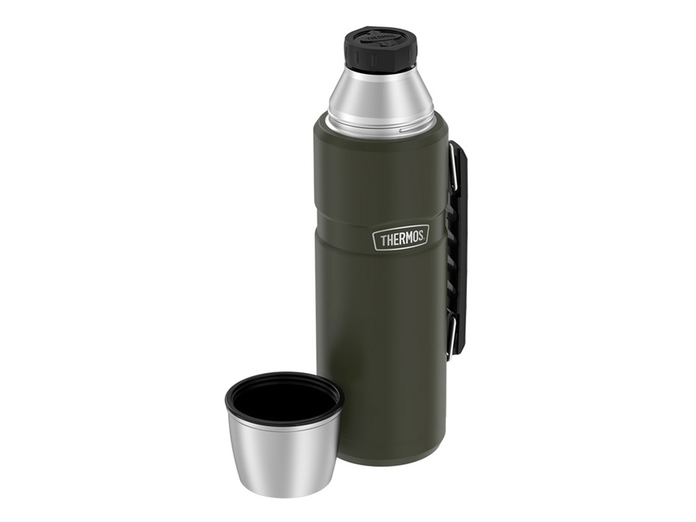 Термос из нерж. стали тм THERMOS SK2010 AG 1.2L, темно-зеленый - купить оптом