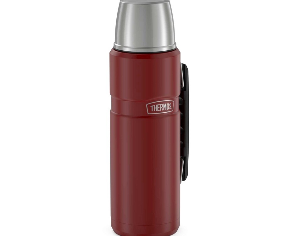 Термос из нерж. стали тм THERMOS SK2010 Rustic Red 1.2L, красный - купить оптом