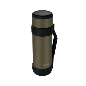 Термос из нерж. стали тм THERMOS NCD-1000 AG, темно-зеленый - купить оптом