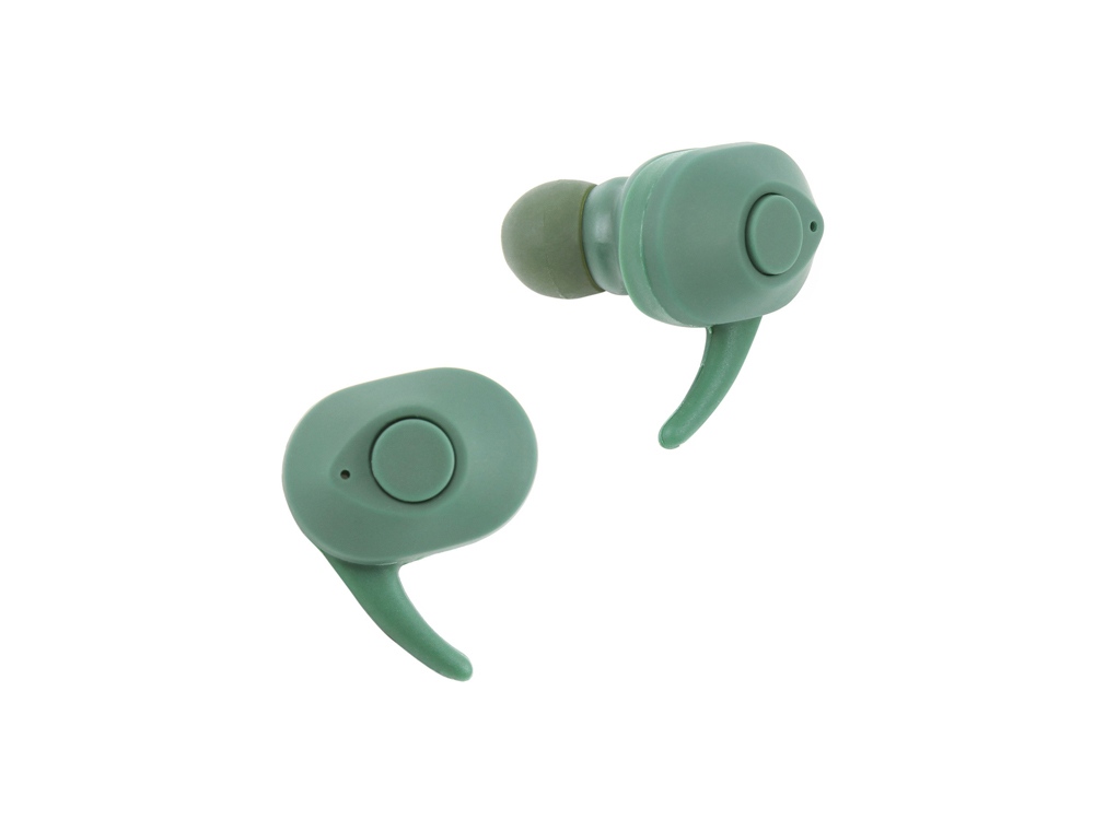 Наушники Rombica MySound Shark - Green / TWS, зеленый - купить оптом