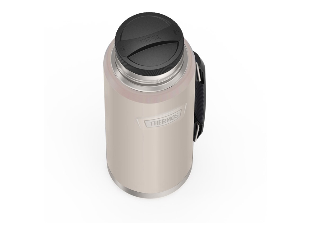 Термос из нерж. стали тм THERMOS IS-210 SN 1.2L, бежевый - купить оптом