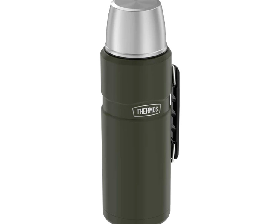 Термос из нерж. стали тм THERMOS SK2020 AG 2,0L, темно-зеленый - купить оптом