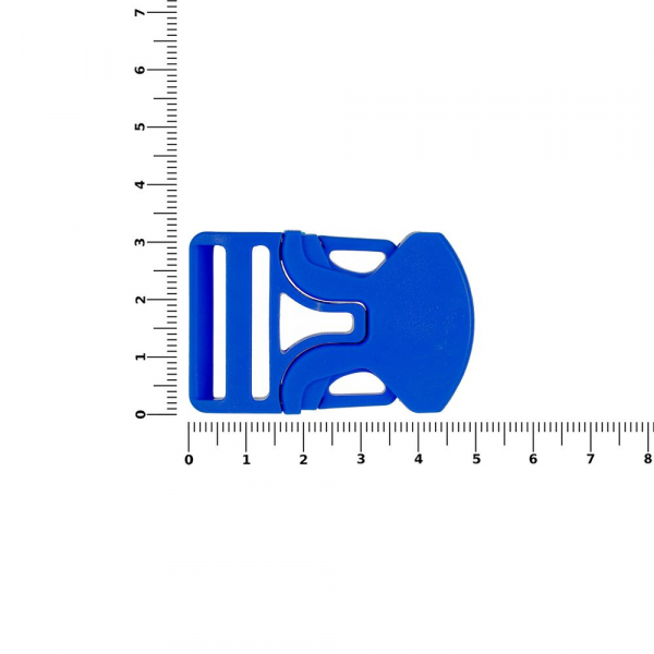 Застежка-пряжка одностороняя Triden, синий - купить оптом