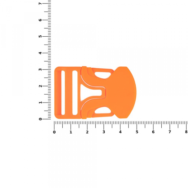 Застежка-пряжка одностороняя Triden, оранжевый неон - купить оптом