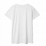 Футболка унисекс для сублимации Paint Tee, белая, фото 2