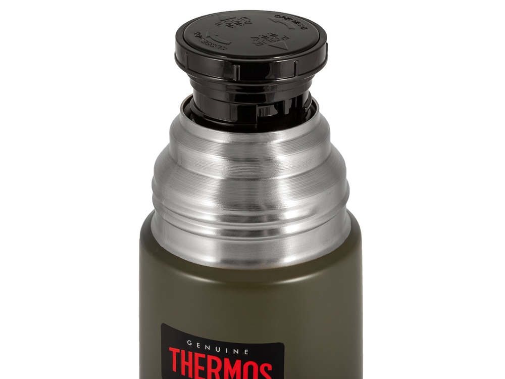 Термос из нерж. стали тм THERMOS FBB-1000AG 1L, зеленый - купить оптом