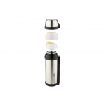 Термос из нерж. стали тм THERMOS FDH Stainless Steel Vacuum Flask 2.0L, стальной, серебристый, фото 1