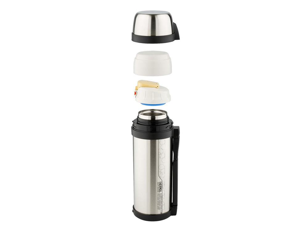 Термос из нерж. стали тм THERMOS FDH Stainless Steel Vacuum Flask 2.0L, стальной, серебристый - купить оптом