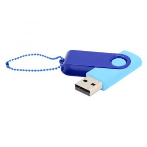 Флешка Designer To Go 2.0 USB 16Gb, голубой/синий - купить оптом