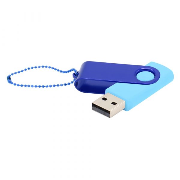 Флешка Designer To Go 2.0 USB 16Gb, голубой/синий - купить оптом