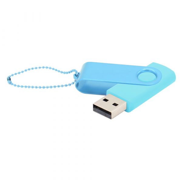 Флешка Designer To Go 2.0 USB 16Gb, бирюзовый/голубой - купить оптом