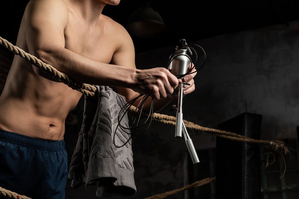 Скакалка Hard Work в мешочке - купить оптом