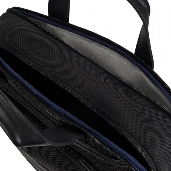 Сумка для ноутбука Santiago Nylon, черная - купить оптом