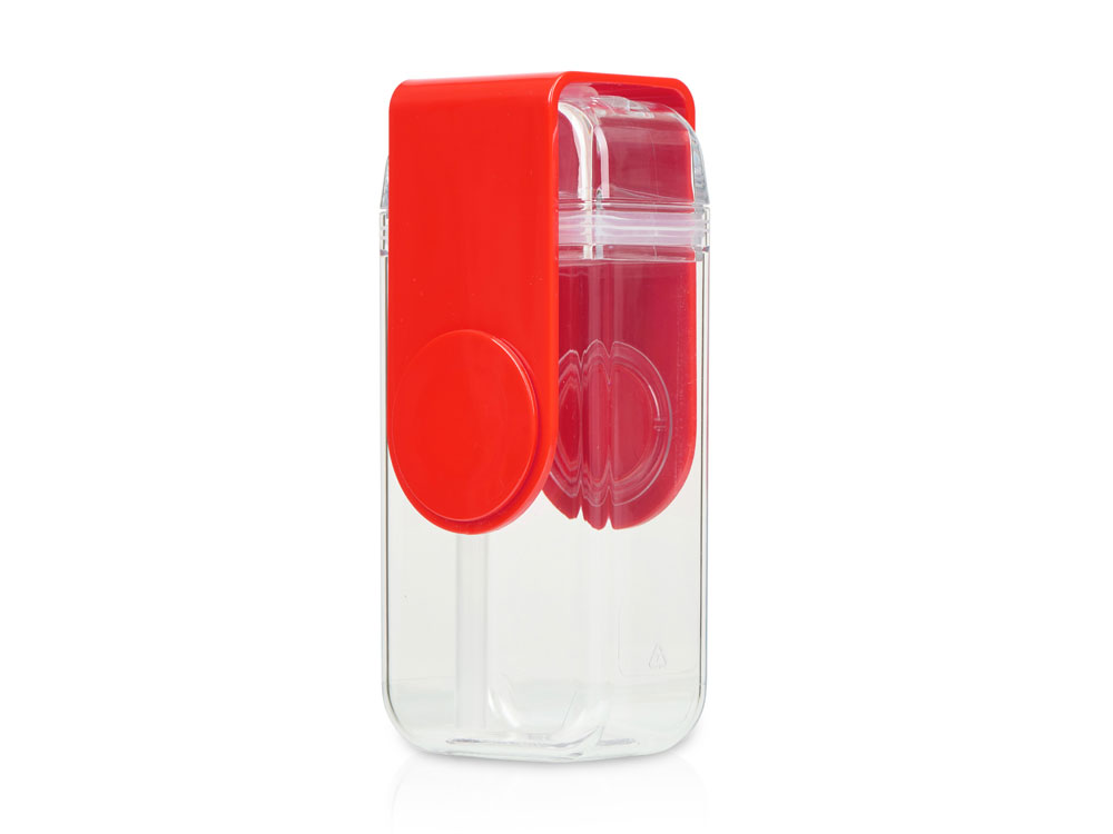 Бутылка для воды JUICY DRINK BOX, красный (Р) - купить оптом