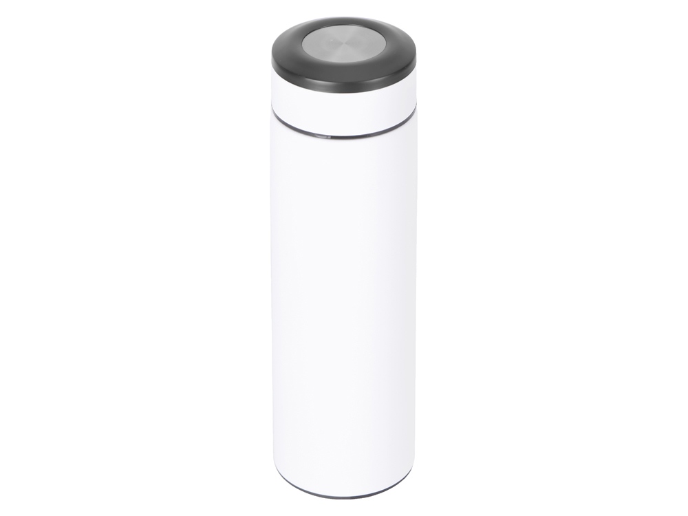 Вакуумный термос Vacuum Flask C1, soft touch, 420мл, белый - купить оптом