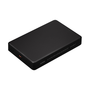 Внешний аккумулятор Atlantis PD Plus 10000mAh с функцией беспроводной зарядки 15W, черный - купить оптом