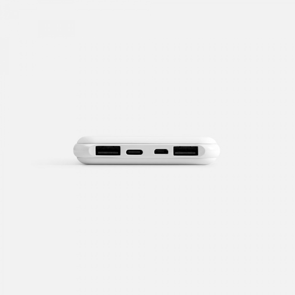 Аккумулятор с беспроводной зарядкой All Day Wireless, 10000 мАч, белый - купить оптом