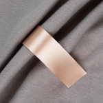 Лента сатиновая Satin 35 XXL, светло-бежевая, 230 см - купить оптом