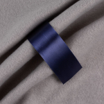 Лента сатиновая Satin 35 XXL, темно-синяя, 250 см - купить оптом