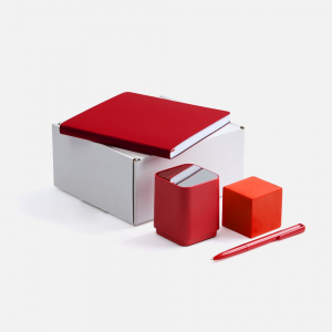 Набор Square, красный - купить оптом