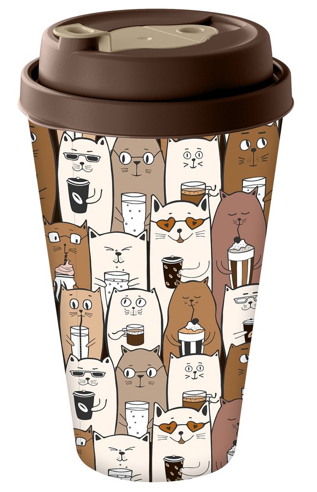 Стакан с крышкой Tumbler на заказ, M - купить оптом