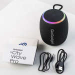 Водонепроницаемая колонка c подсветкой CityWave Pro, черная, фото 2