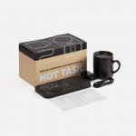 Беспроводное зарядное устройство с подогревом кружки Hot Task, черное, фото 10