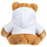 Мягкая игрушка «Мишка Cuddleton» в белом худи, фото 2