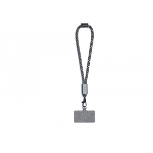 Ремешок-держатель для телефона на запястье Lany Wristband Eco, серый - купить оптом