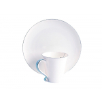 Кружка Valerie Concept CUP ALICE BLU, белый, фото 2