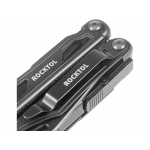 Нож-мультитул Rocktol 12 в 1, кожаный чехол, черный, фото 4