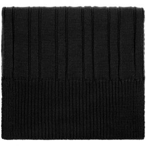 Шарф Knit Beat, черный - купить оптом
