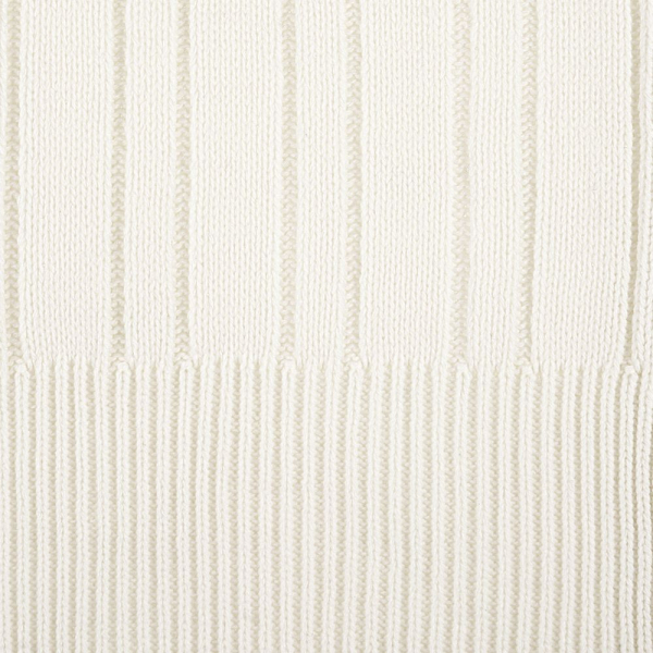 Шарф Knit Beat, белый (молочный) - купить оптом