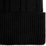 Шапка Knit Beat, черная, фото 2