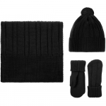 Шапка Knit Beat, черная, фото 3