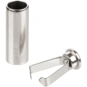 Наконечник для шнурка Nozzle, ver.2, серебристый - купить оптом