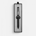 Ручка шариковая Bolt Soft Touch в футляре, черная, фото 1