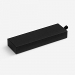 Ручка шариковая Bolt Soft Touch в футляре, черная, фото 2