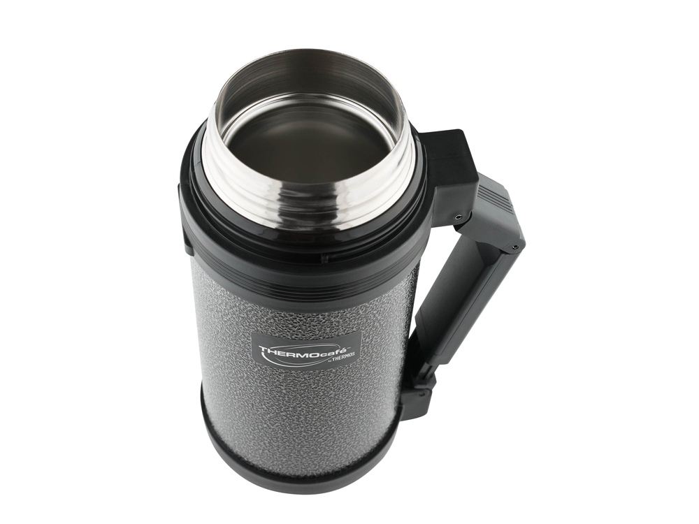 Термос из нерж. стали тм ThermoCafe HAMMP-1200-HT, 1.2L, серый - купить оптом