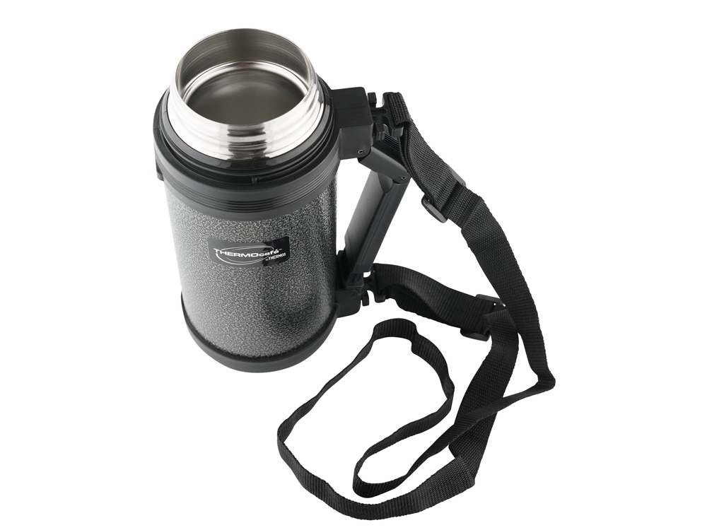 Термос из нерж. стали тм ThermoCafe HAMMP-1200-HT, 1.2L, серый - купить оптом
