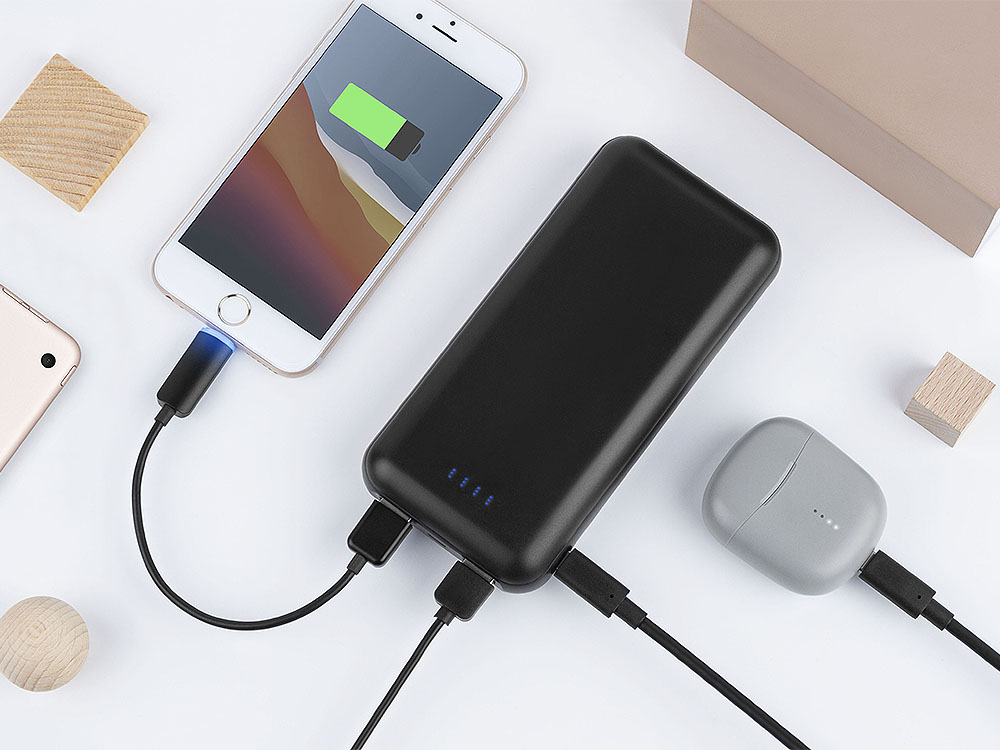 Внешний аккумулятор Rombica NEO Charge 200Plus, черный - купить оптом