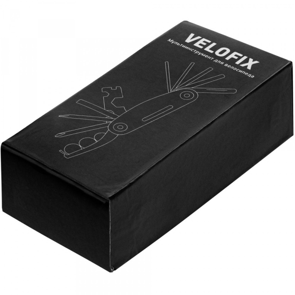 Мультитул велосипедный Velofix, черный - купить оптом